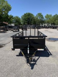 New 2024 Big Tex 5x10 30SV w/ 24" Solid Sides & 4' Spring Assist Tailgate