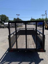 New 2024 Big Tex 5x10 30SV w/ 24" Solid Sides & 4' Spring Assist Tailgate