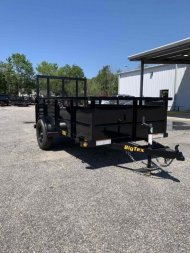 New 2024 Big Tex 5x10 30SV w/ 24" Solid Sides & 4' Spring Assist Tailgate