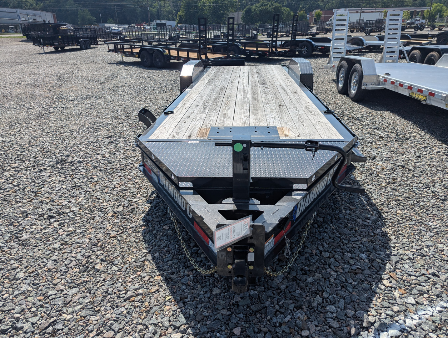 New 2024 Diamond C LPX 208 24' 18K Pacesetter Low Pro Equipment Trailer w/ MAX Ramps