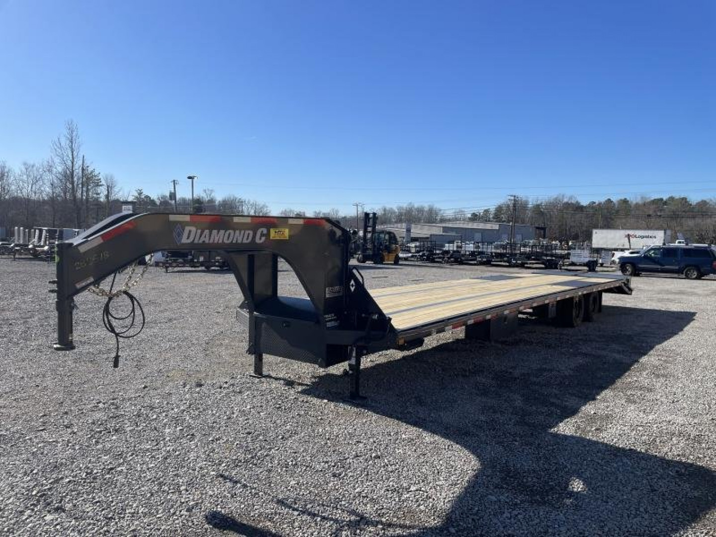 New 2024 Diamond C Trailers FMAX 212 40' Pacesetter Edition Tandem Dual Wheel Gooseneck Trailer w/ MAX Ramps 25900 GVWR