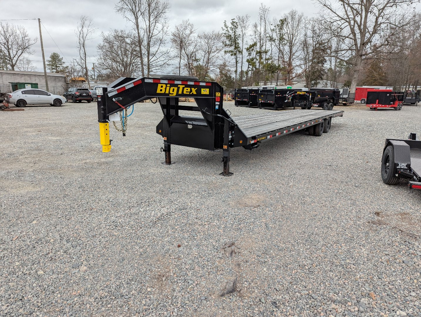 New 2024 Big Tex 40 22GN Gooseneck w/ Slide In Ramps