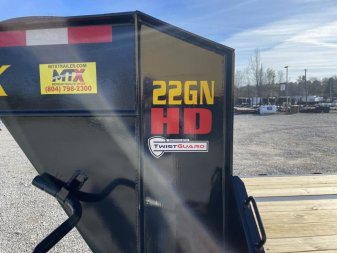 New 2024 Big Tex 40 22GN Gooseneck w/ Slide In Ramps