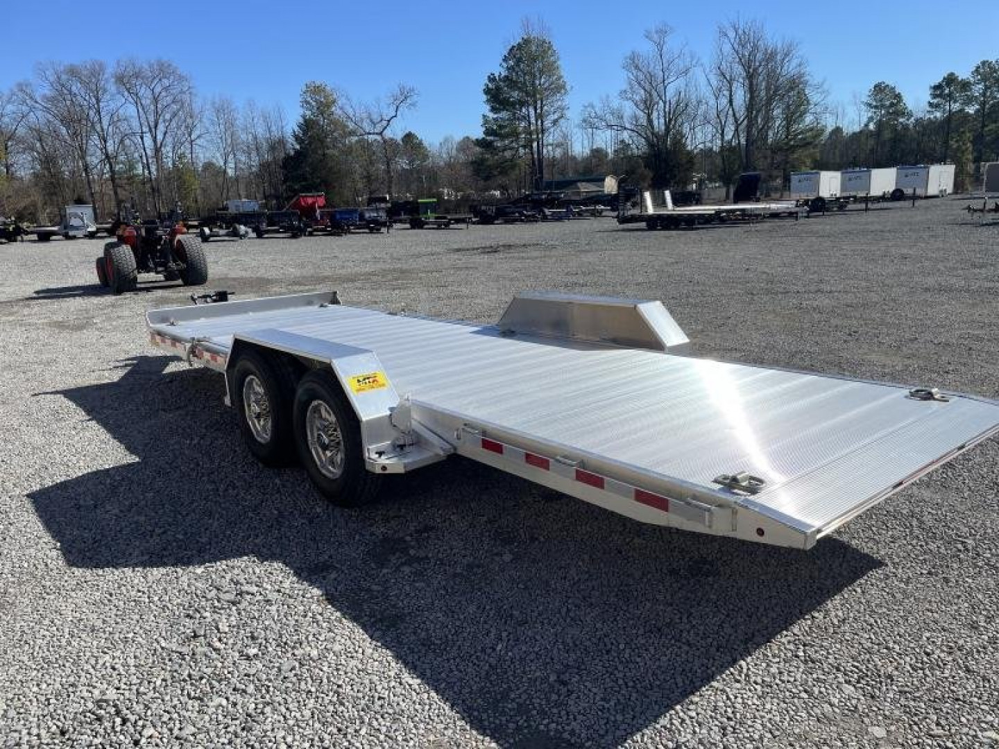 New 2024 Aluma 8222 Super Heavy Tilt Tandem Axle  Tilt Trailer