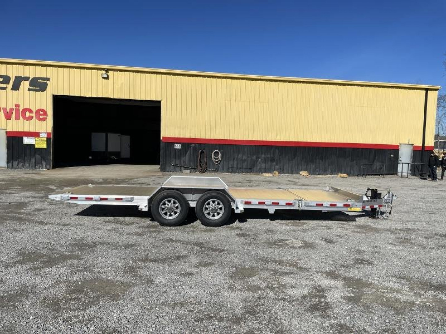 New 2024 Aluma 8222 Super Heavy Tilt Tandem Axle  Tilt Trailer