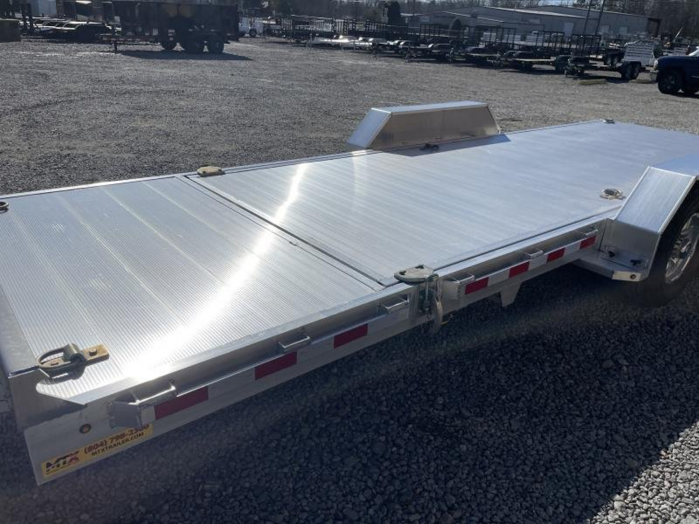 New 2024 Aluma 8222 Super Heavy Tilt Tandem Axle  Tilt Trailer