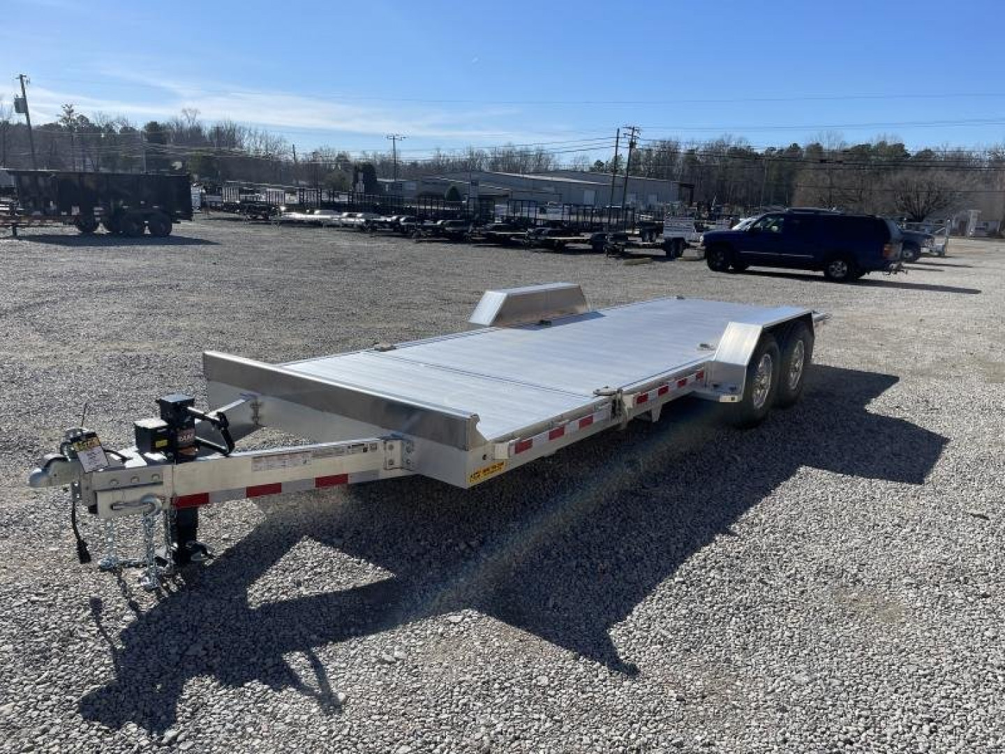 New 2024 Aluma 8222 Super Heavy Tilt Tandem Axle  Tilt Trailer