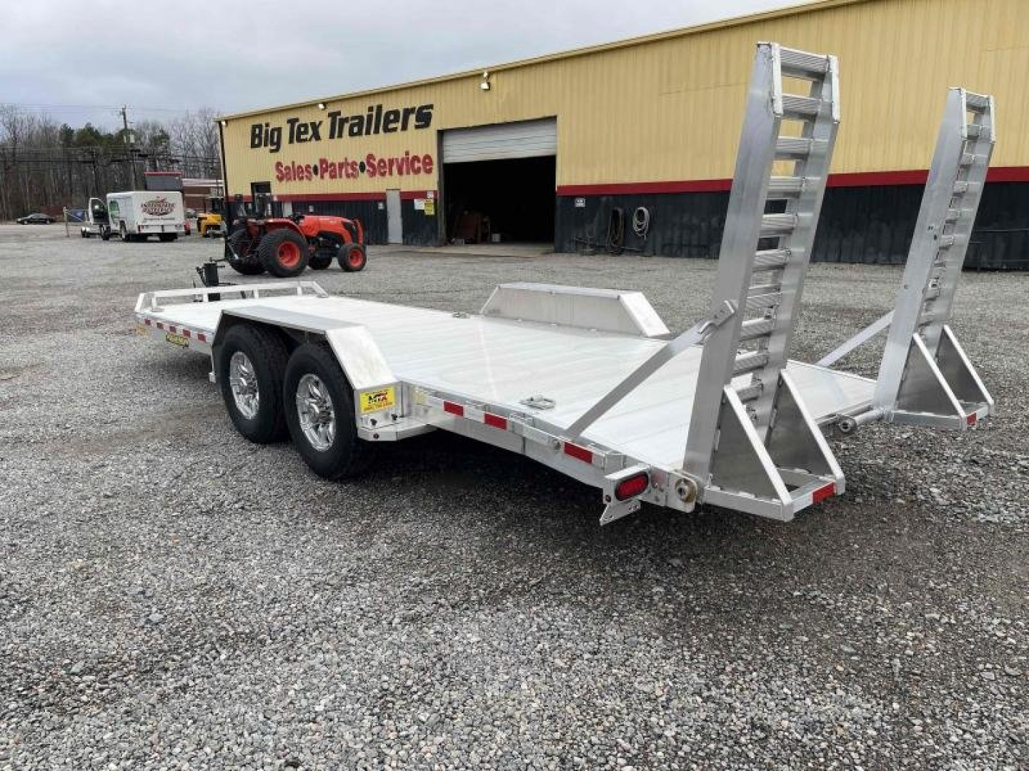 New 2024 Aluma 8200 Super Heavy Tandem Axle Equipment Trailer