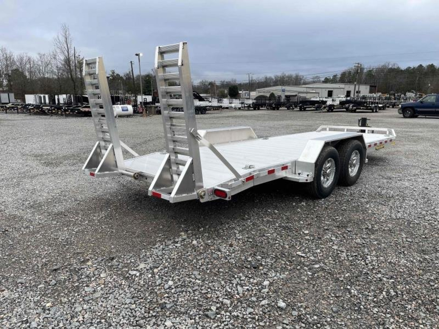 New 2024 Aluma 8200 Super Heavy Tandem Axle Equipment Trailer