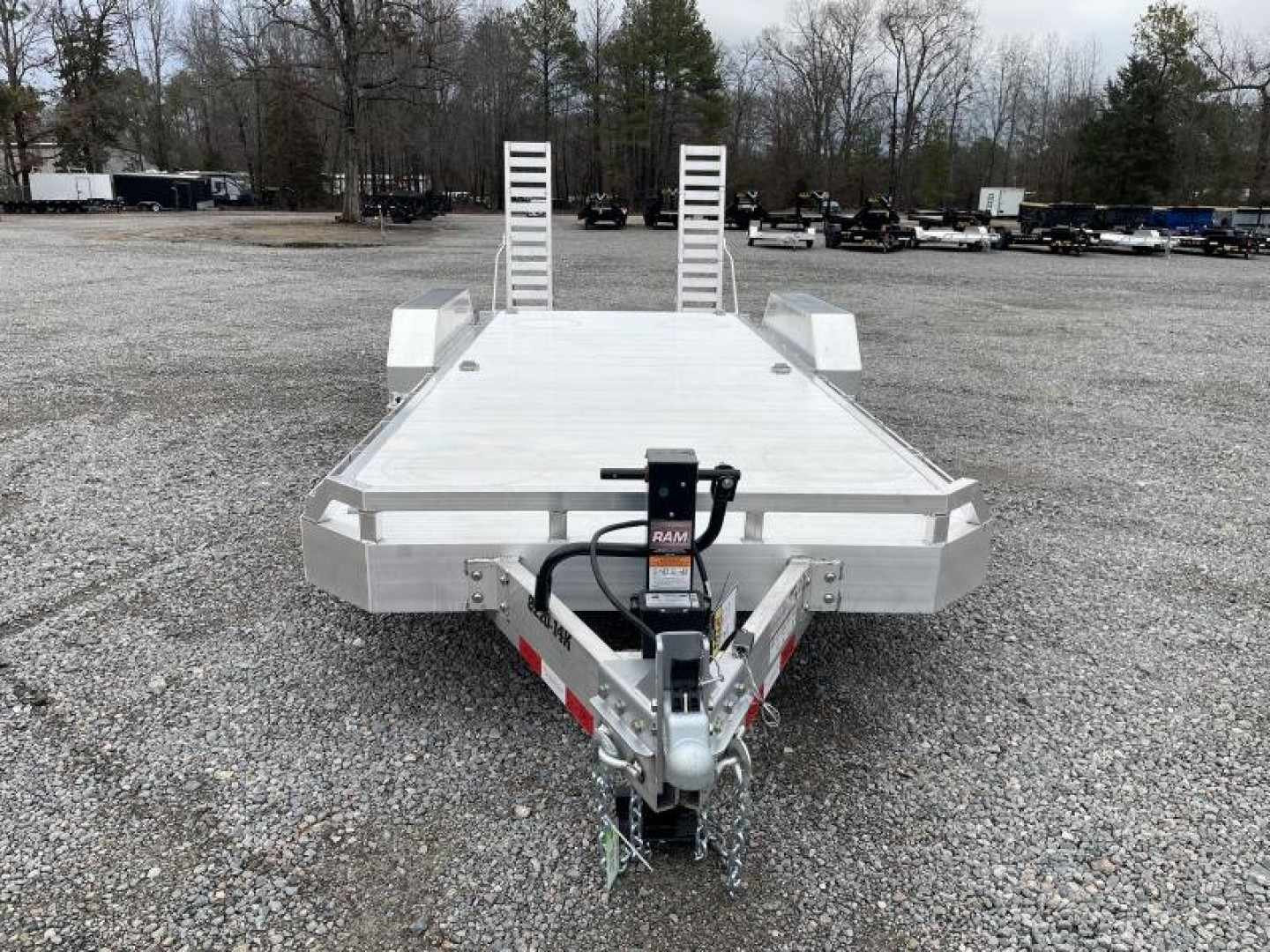 New 2024 Aluma 8200 Super Heavy Tandem Axle Equipment Trailer