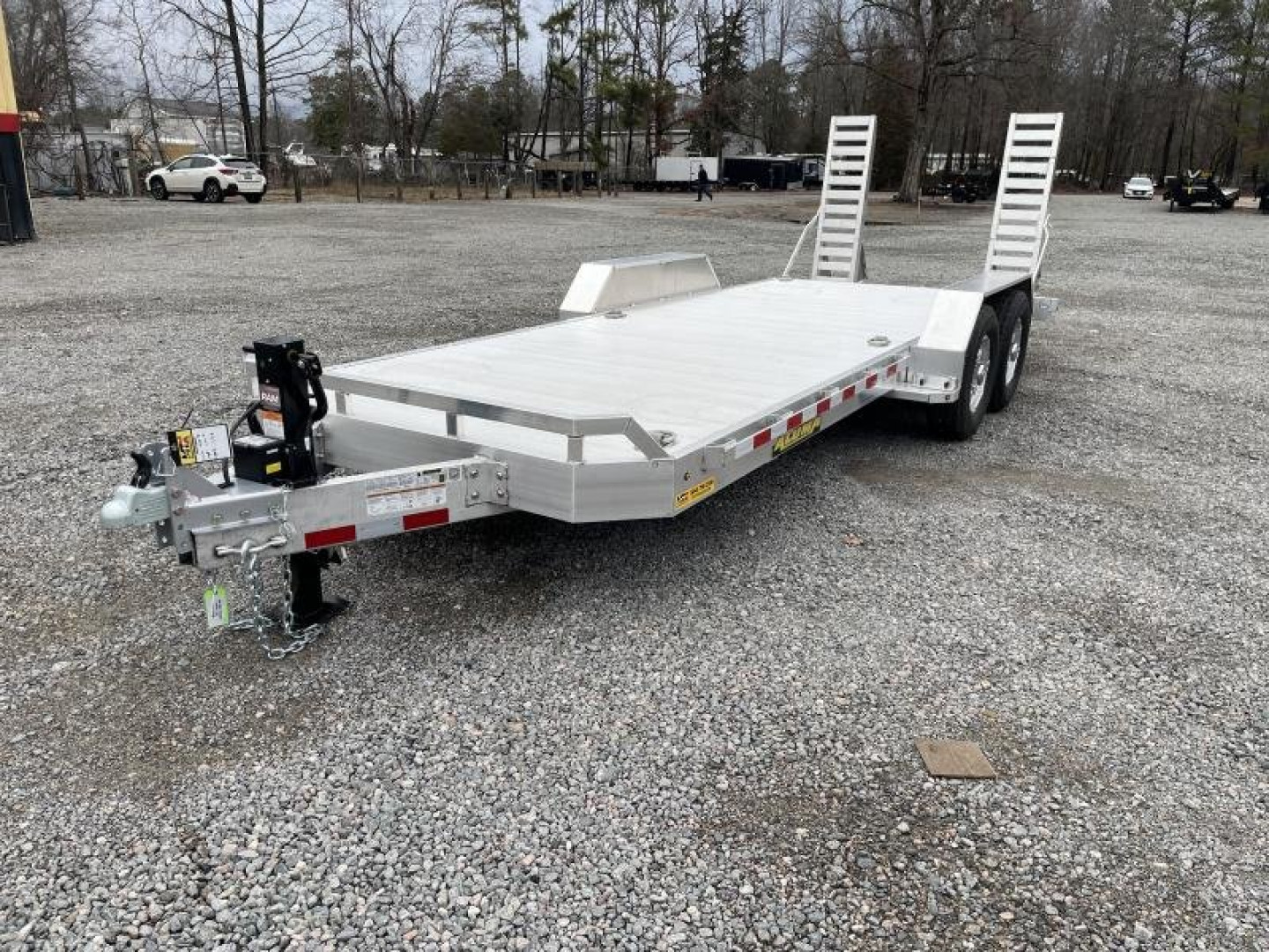 New 2024 Aluma 8200 Super Heavy Tandem Axle Equipment Trailer