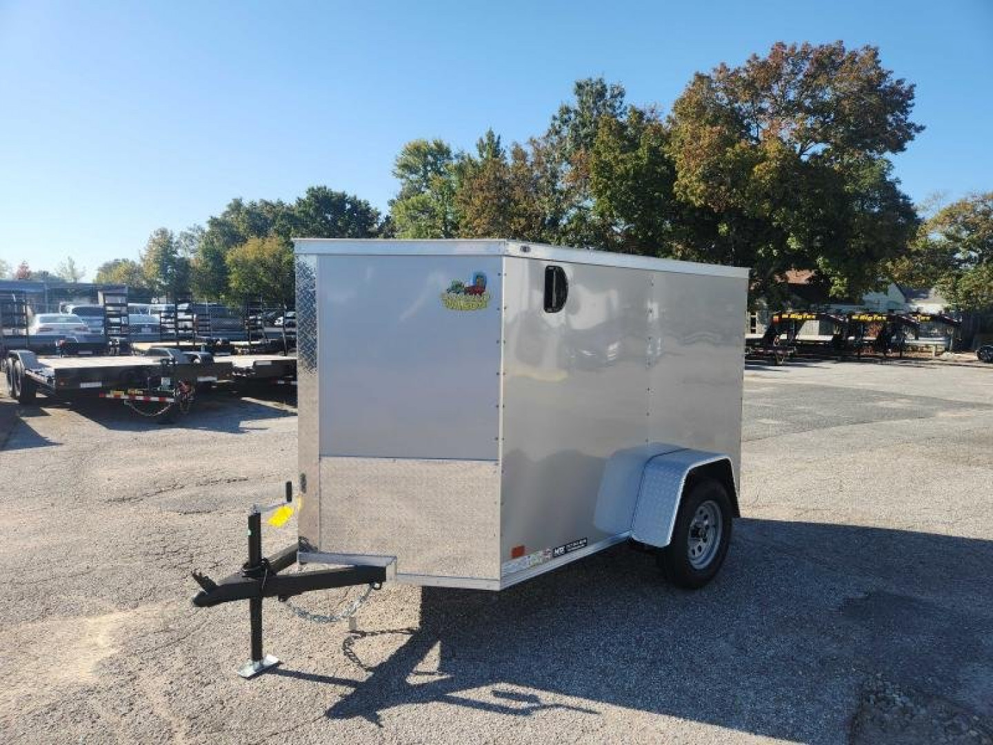 New 2023 Covered Wagon 5x8 Gold Series w/ Single Swing Door
