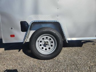 New 2023 Covered Wagon 5x8 Gold Series w/ Single Swing Door