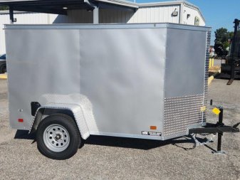 New 2023 Covered Wagon 5x8 Gold Series w/ Single Swing Door
