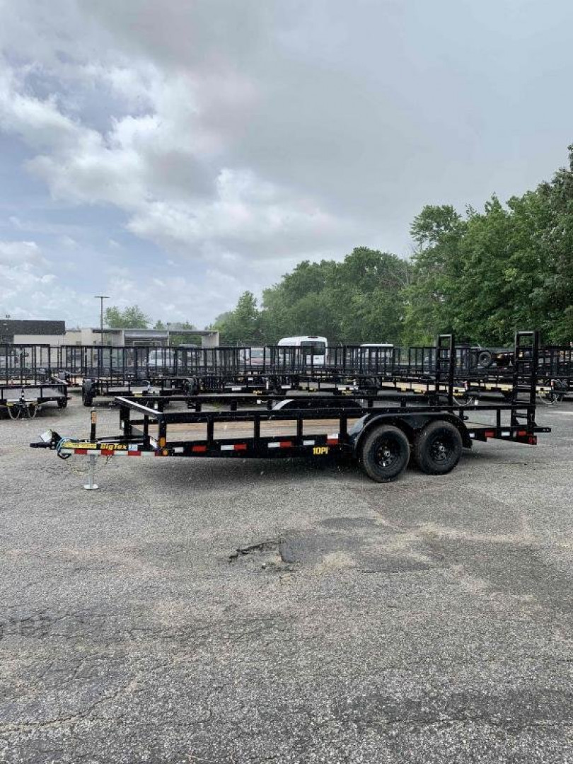 New 2023 Big Tex 18ft 10PI 10K w/ 5' Fold Up Ramps