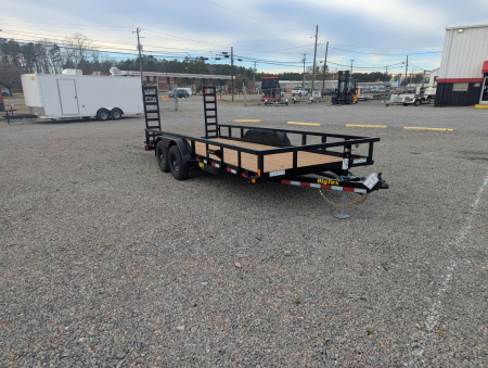 New 2023 Big Tex 18ft 10PI 10K w/ 5' Fold Up Ramps