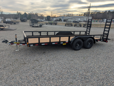 New 2023 Big Tex 18ft 10PI 10K w/ 5' Fold Up Ramps