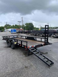 New 2023 Big Tex 18ft 10PI 10K w/ 5' Fold Up Ramps