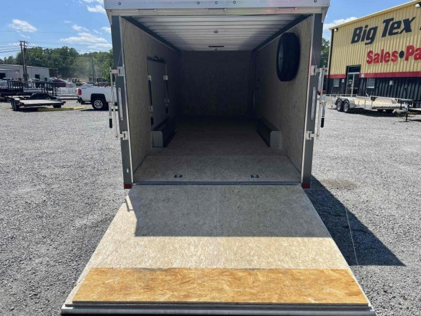 New 2022 ATC Raven Limited 8.5x24 10K Aluminum Car Trailer w/ Premium Side Escape Door