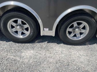 New 2022 ATC Raven Limited 8.5x24 10K Aluminum Car Trailer w/ Premium Side Escape Door