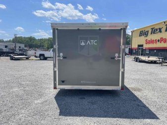 New 2022 ATC Raven Limited 8.5x24 10K Aluminum Car Trailer w/ Premium Side Escape Door