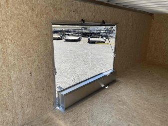 New 2022 ATC Raven Limited 8.5x24 10K Aluminum Car Trailer w/ Premium Side Escape Door