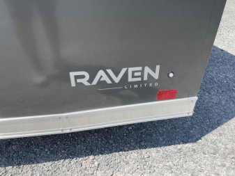 New 2022 ATC Raven Limited 8.5x24 10K Aluminum Car Trailer w/ Premium Side Escape Door