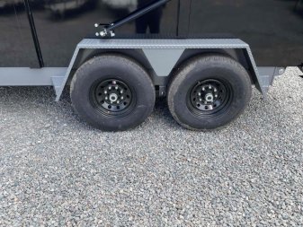 New 2023 BWise 7x14 DLPG14-16 Gooseneck Dump w/ 4ft Sides 16800 GVWR