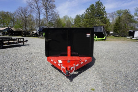New 2022 BWise 7x14 DLP14-15 Low Pro 4ft Side Dump w/ 15400 GVWR