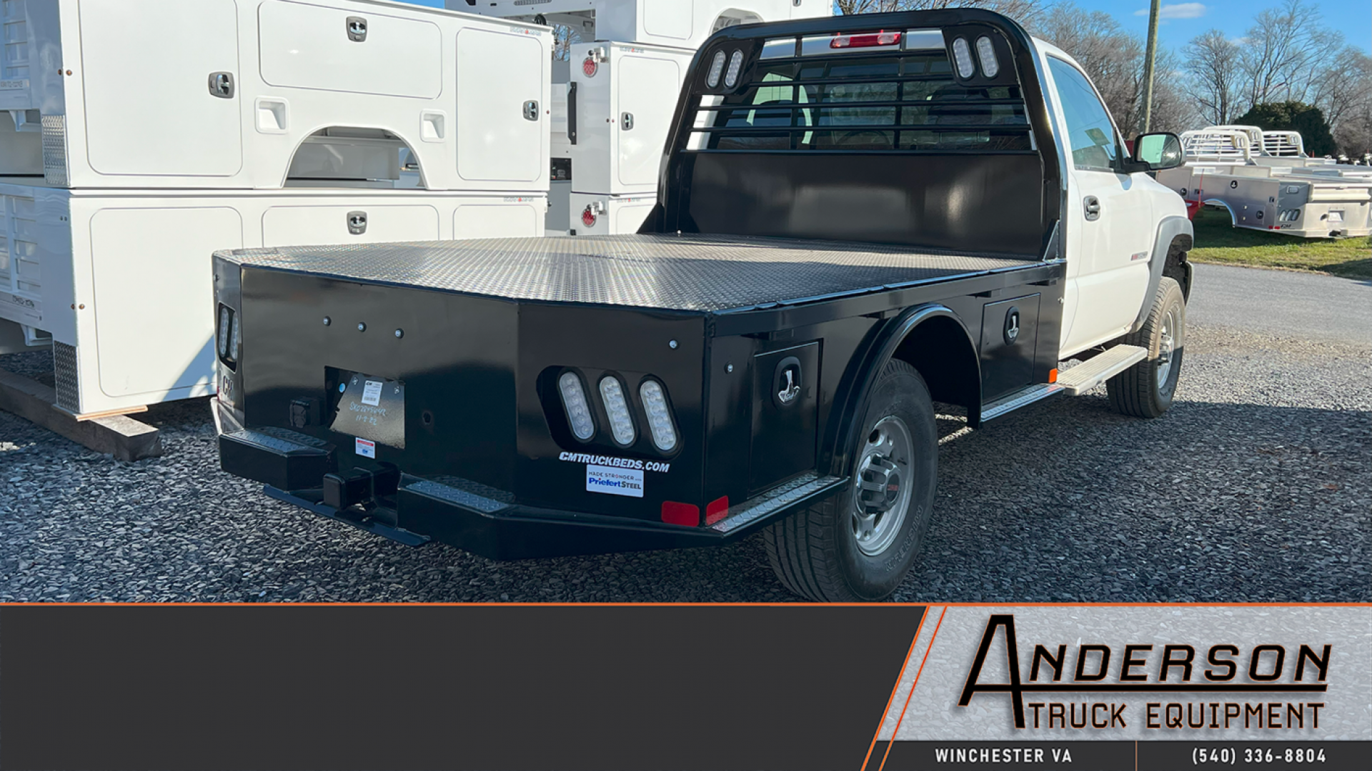 New CM SK FLATBED - BED DELETE, CHEV/GMC, 8' SRW
