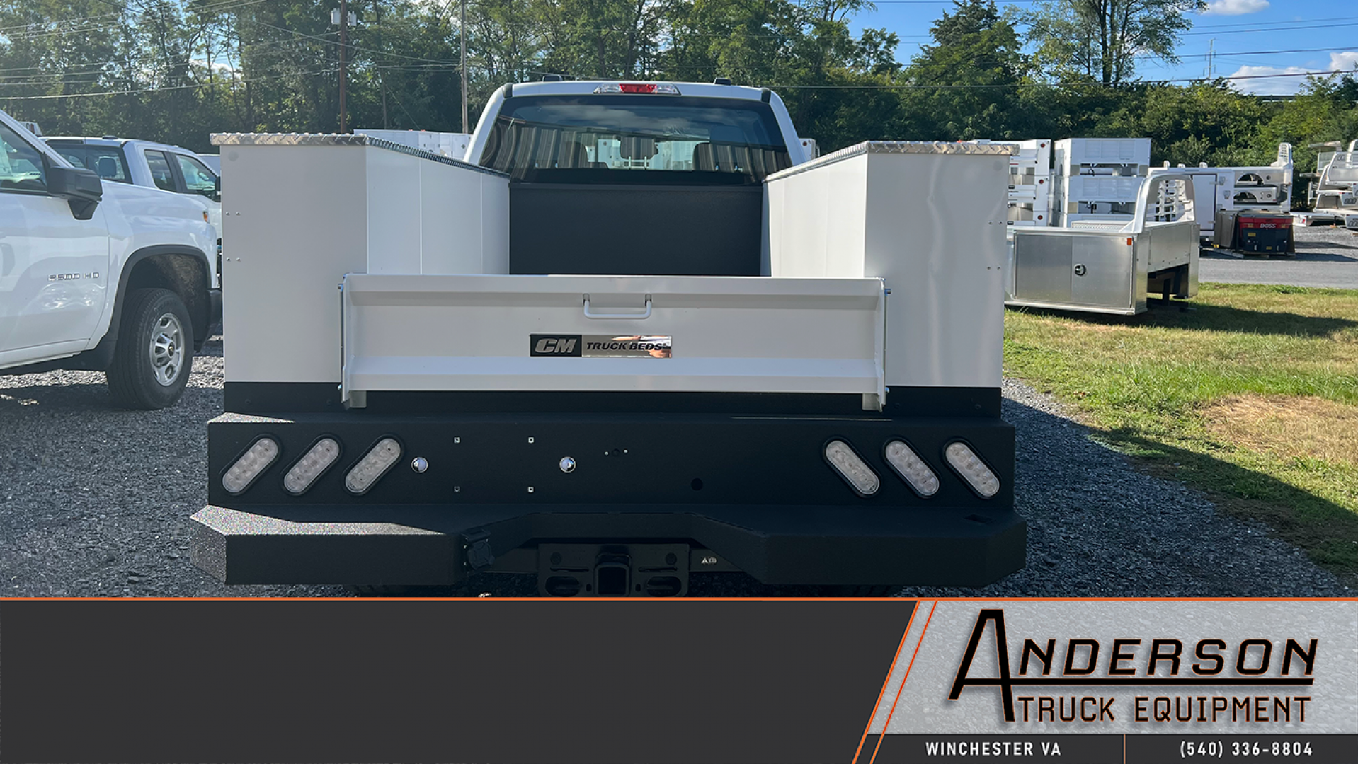 New CM CMG VVSS SERVICE BODY - BED DELETE, FORD, 8' SRW