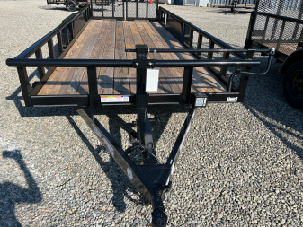 New 2025 TEXAS BRAGG TRAILERS 20BP 10K w/ Split Gate Equipment Trailer