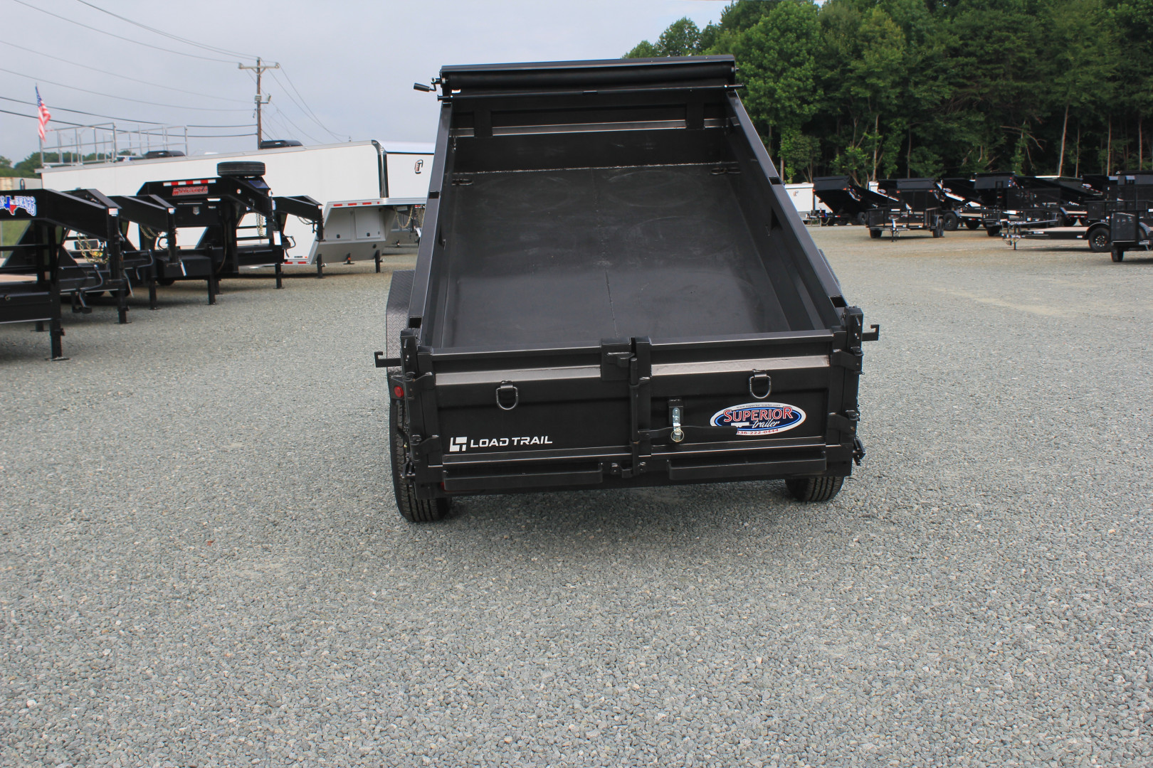 New 2025 Load Trail 5x10 Single Axle Dump Trailer