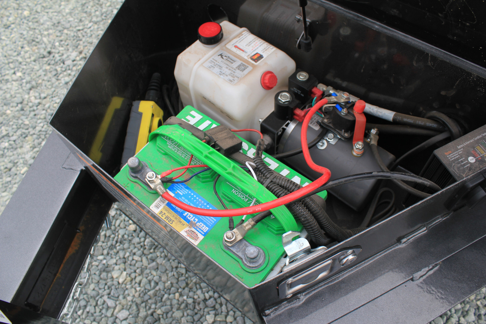 New 2025 Load Trail 5x10 Single Axle Dump Trailer