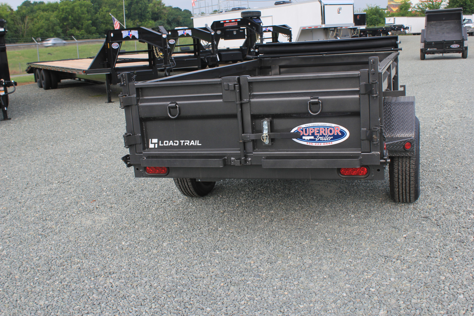 New 2025 Load Trail 5x10 Single Axle Dump Trailer