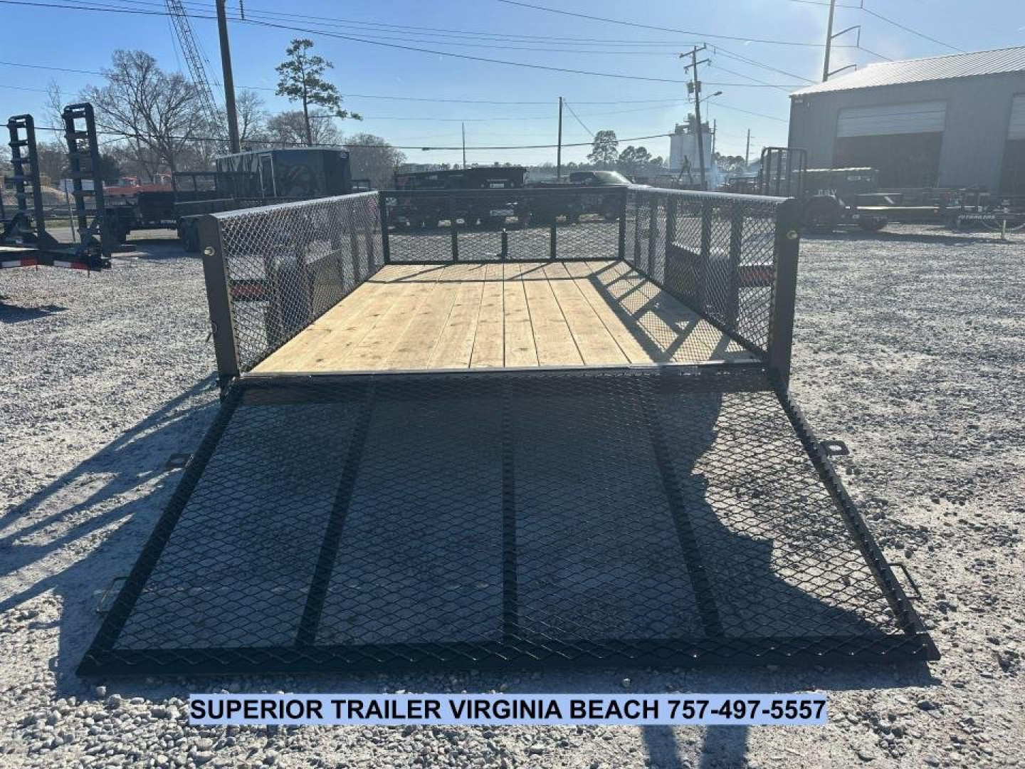 New 2025 TEXAS BRAGG TRAILERS 6x12P w/ 2ft Expanded Sides and Gate Utility Trailer