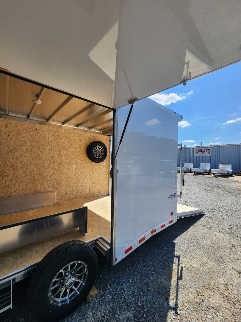 New 2025 BRAVO TRAILERS Aluminum Silver Star 8.5X24 10K Car / Racing Trailer