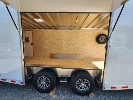 New 2025 BRAVO TRAILERS Aluminum Silver Star 8.5X24 10K Car / Racing Trailer