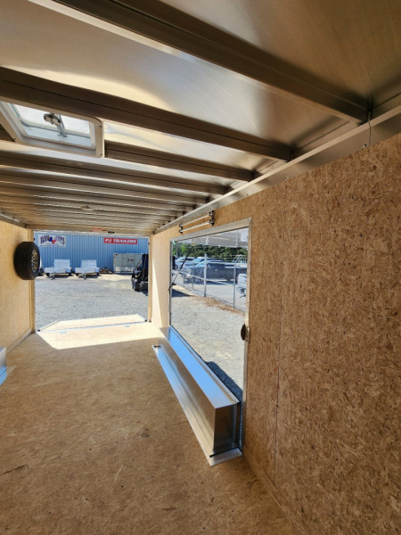 New 2025 BRAVO TRAILERS Aluminum Silver Star 8.5X24 10K Car / Racing Trailer