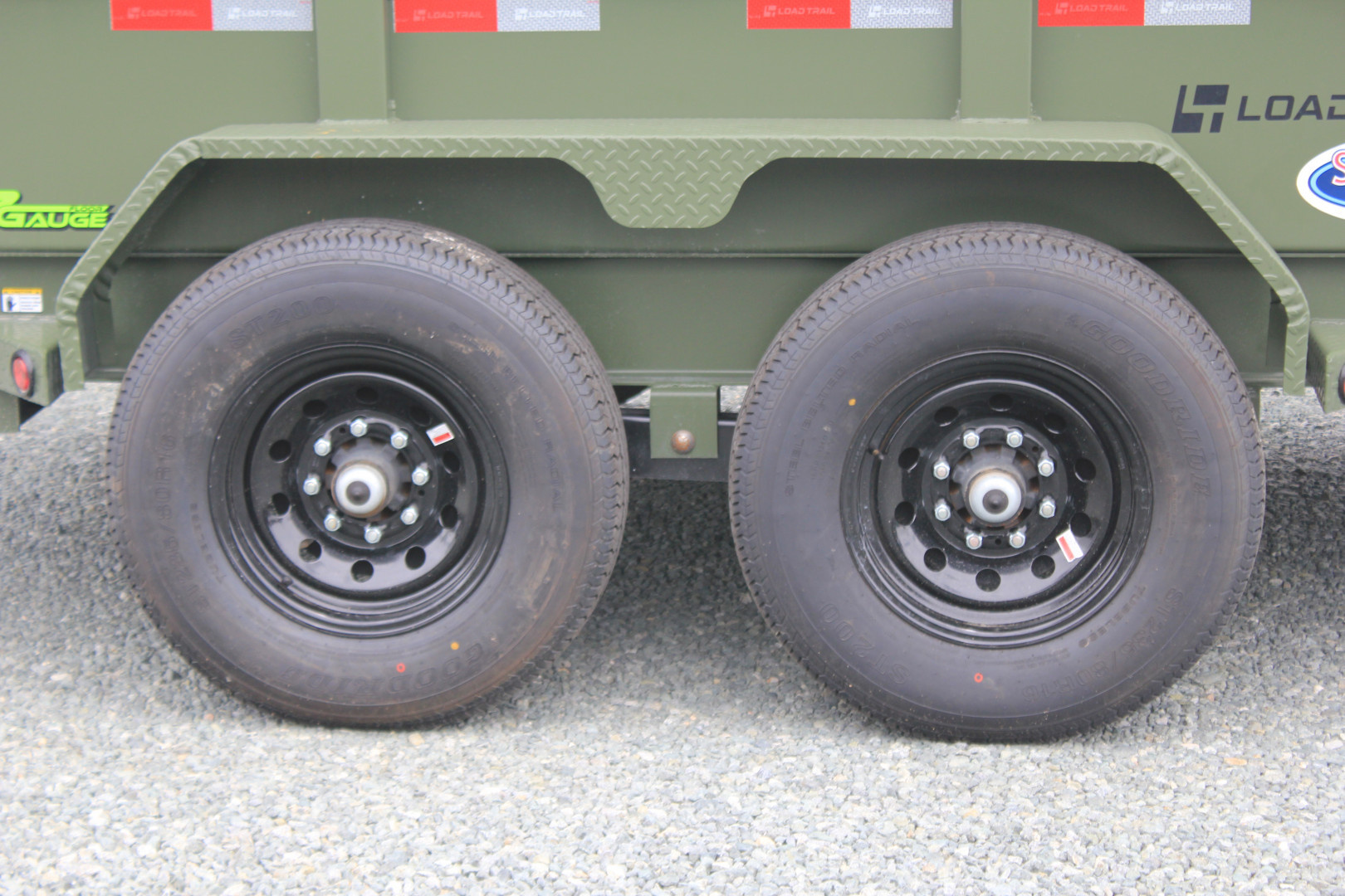 New 2025 Load Trail Low Pro 7X14 14K Dump Trailer w/ 2' Sides & Hydraulic Jack *FALL SALE*