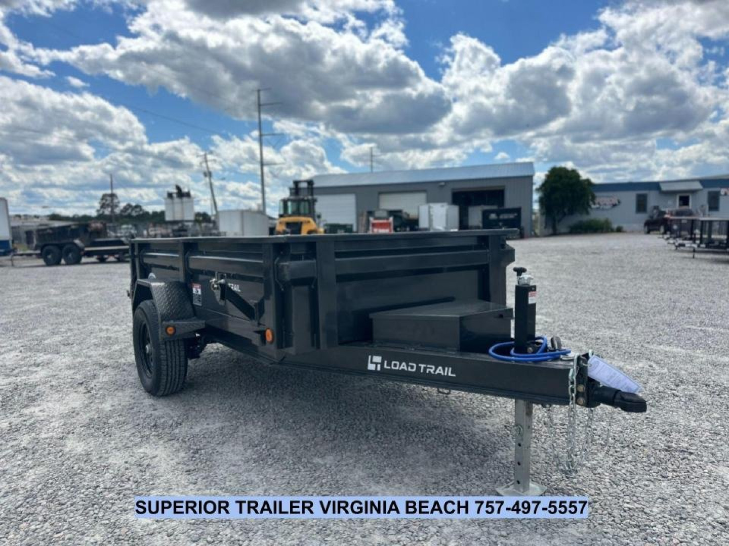 New 2025 Load Trail 5x10 Single Axle Dump Trailer