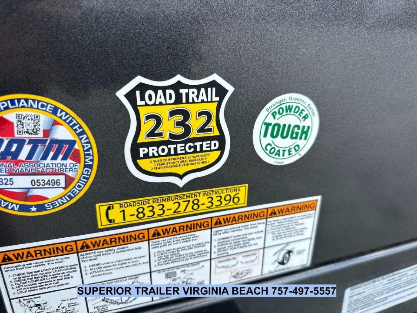 New 2025 Load Trail 5x10 Single Axle Dump Trailer