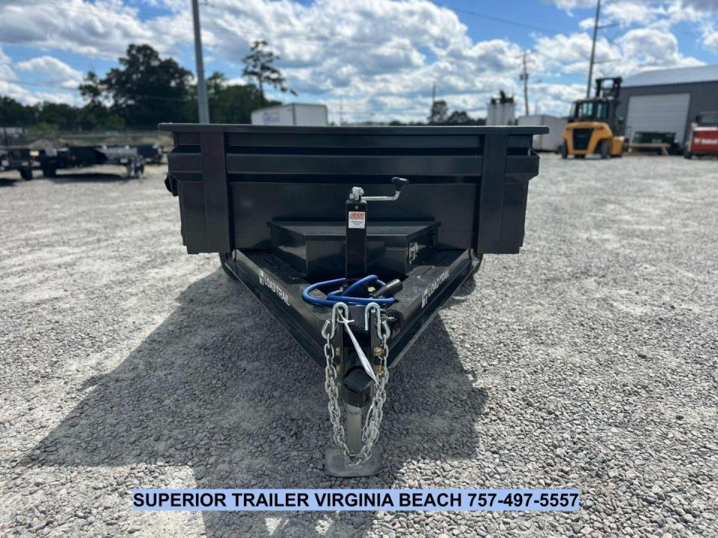 New 2025 Load Trail 5x10 Single Axle Dump Trailer