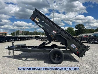 New 2025 Load Trail 5x10 Single Axle Dump Trailer