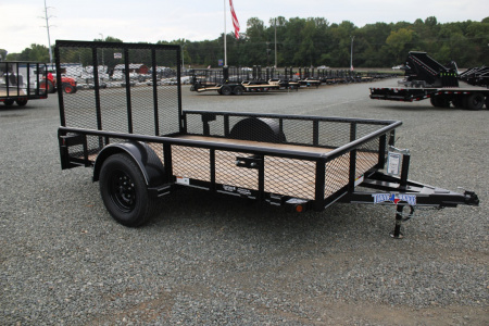 New 2025 TEXAS BRAGG TRAILERS 6x10P w/ Expanded Sides and Gate Utility Trailer