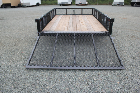 New 2025 TEXAS BRAGG TRAILERS 6x10P w/ Expanded Sides and Gate Utility Trailer