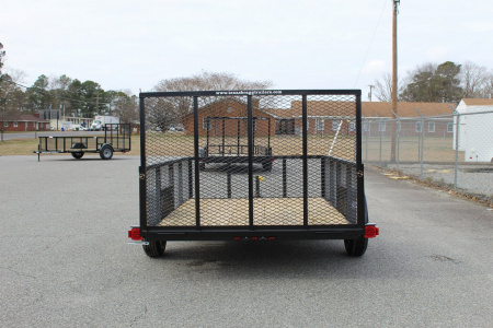 New 2025 TEXAS BRAGG TRAILERS 6x10LD w/ Gate and 2ft Expanded Sides Utility Trailer