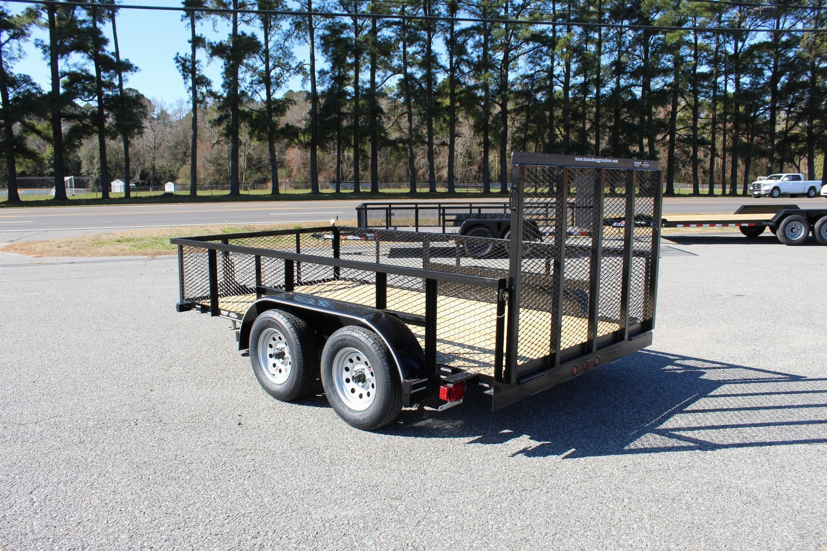 New 2025 TEXAS BRAGG TRAILERS 12LD w/ 2ft Exp Sides & Gate Utility Trailer