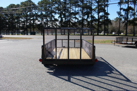 New 2025 TEXAS BRAGG TRAILERS 12LD w/ 2ft Exp Sides & Gate Utility Trailer