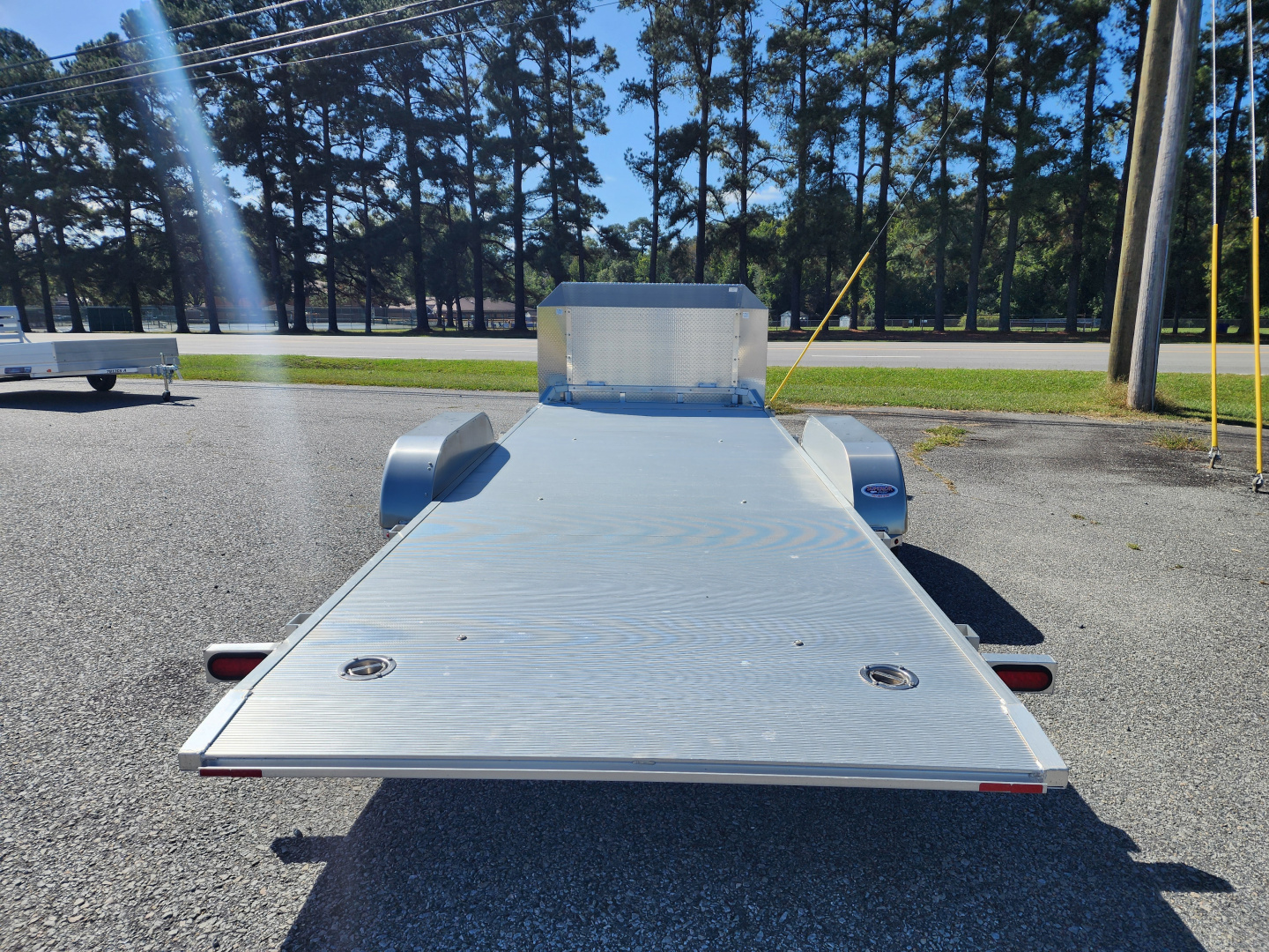 New 2024 ALUMA 8218 Low Clearance Tilt Car Trailer Car / Racing Trailer